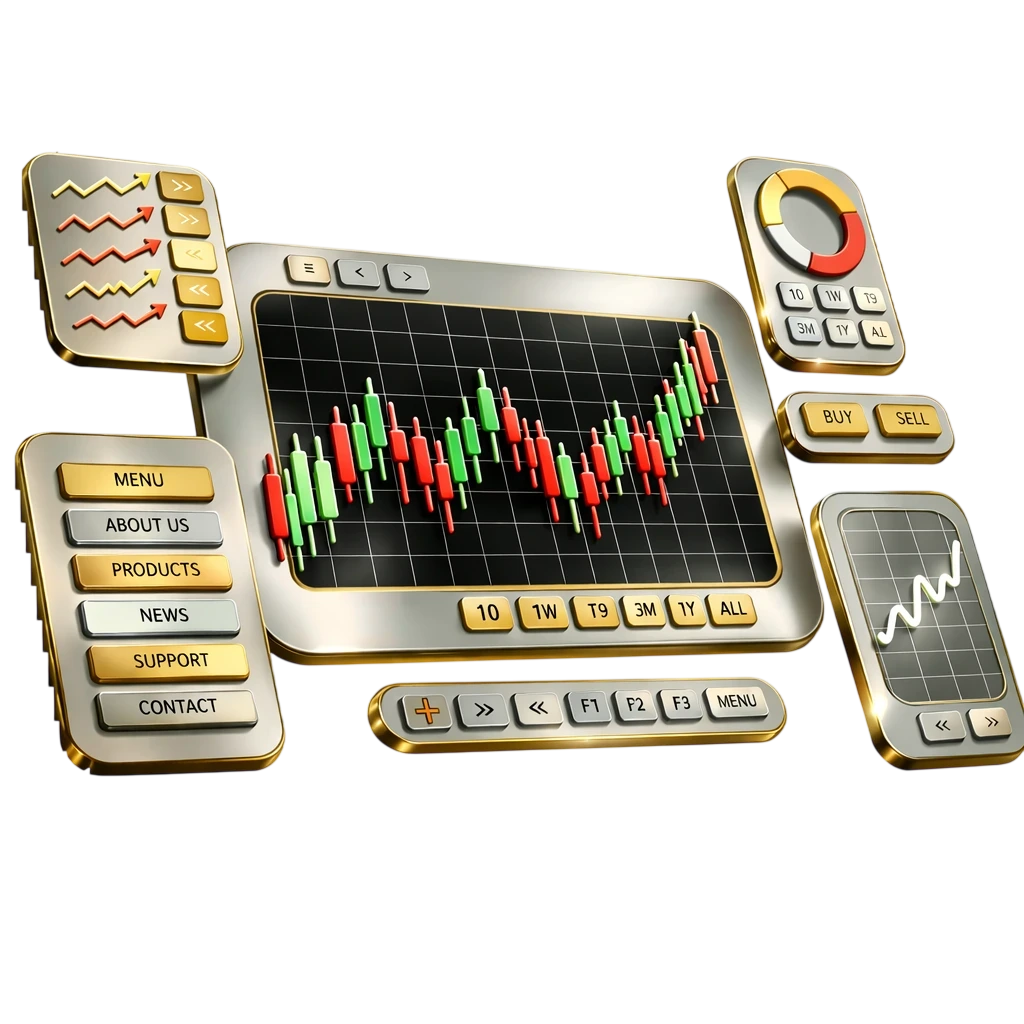 Real-time charts and tools