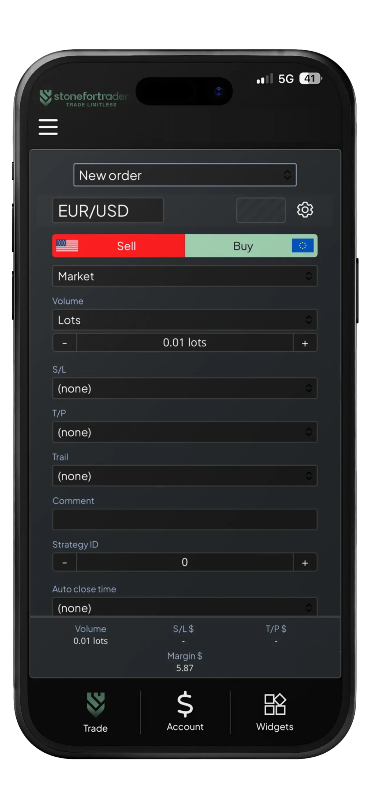 Stonefort app screen 5